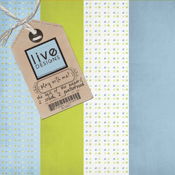 LivEdesigns PlayWithMe Paper Pack 5