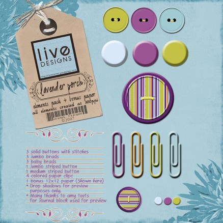 LiveDesigns Lavender Porch Elements1