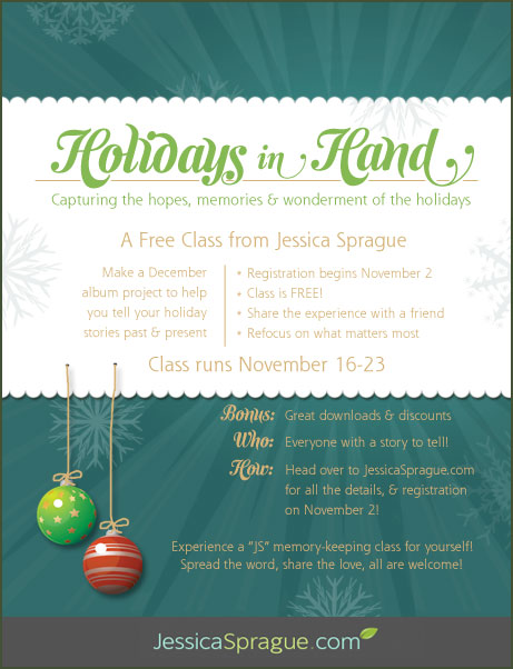 Holiday2009Class-Announcement