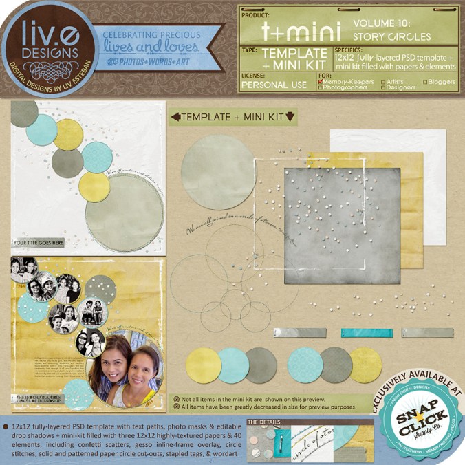 liv.edesigns T+Mini Vol. 11-Story Circles